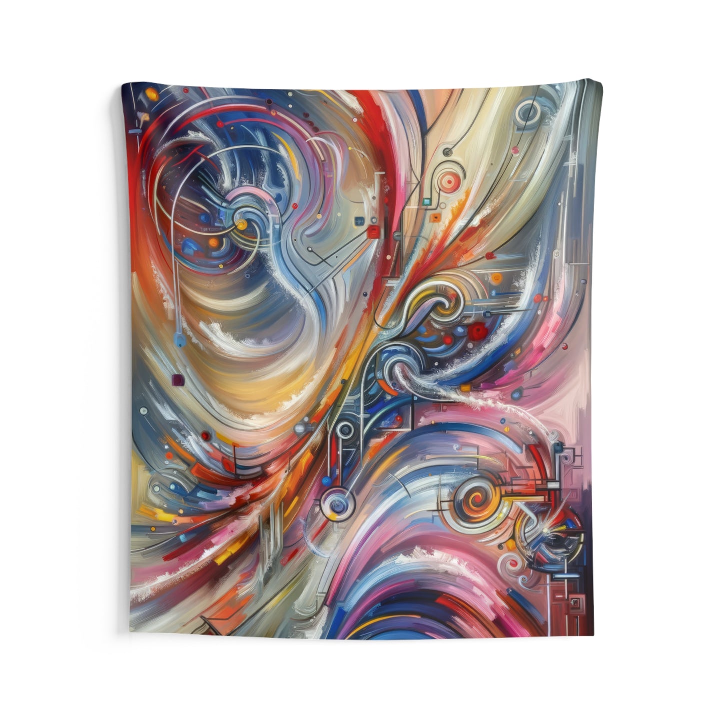 Interconnectivity Tachism Dynamics Indoor Wall Tapestries