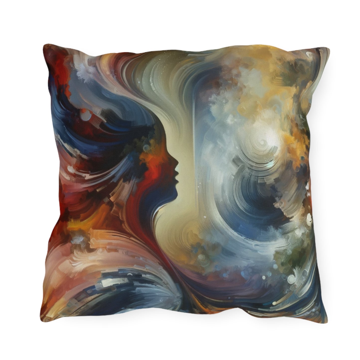 Embracing Sovereign Reflectivity Outdoor Pillows
