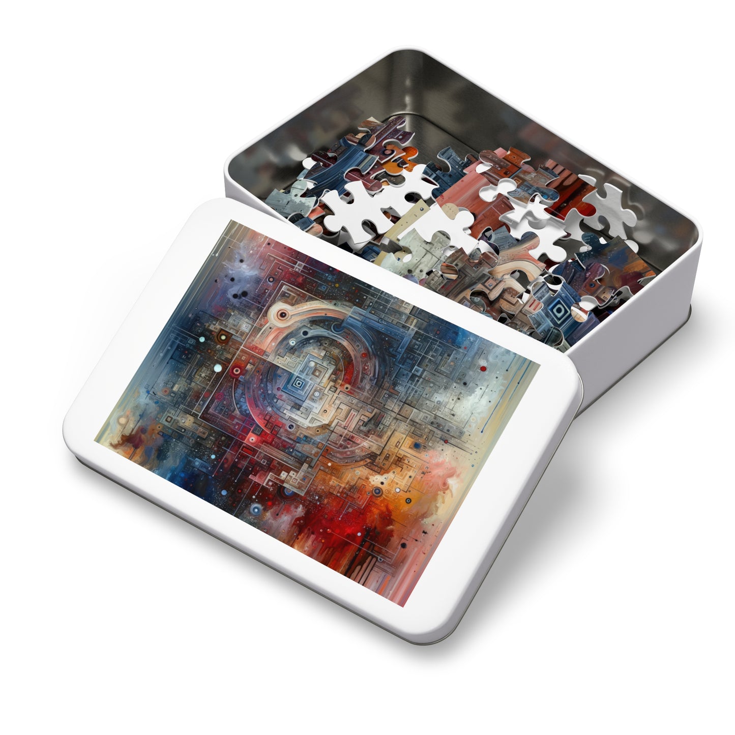 Awareness Algorithm Tachism Jigsaw Puzzle (30, 110, 252, 500,1000-Piece)