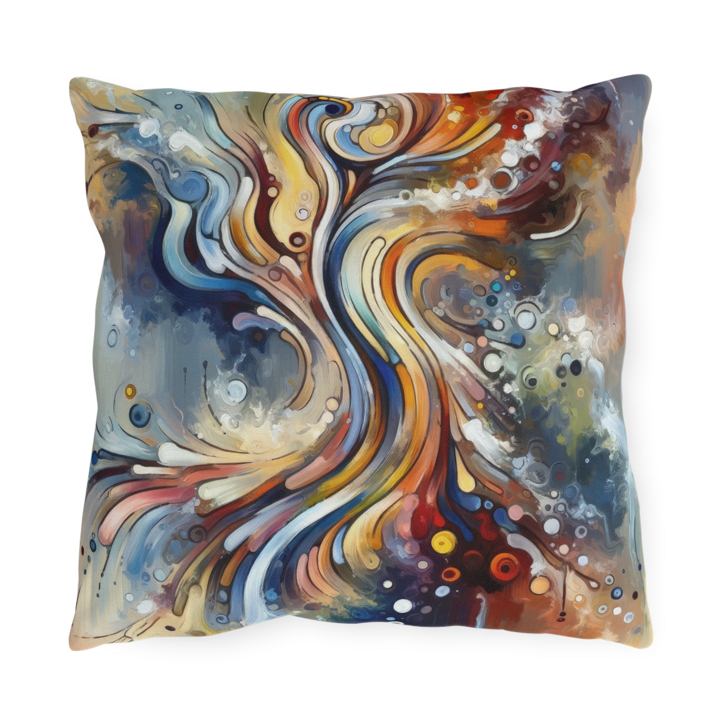 Mindfulness Motion Divine Outdoor Pillows