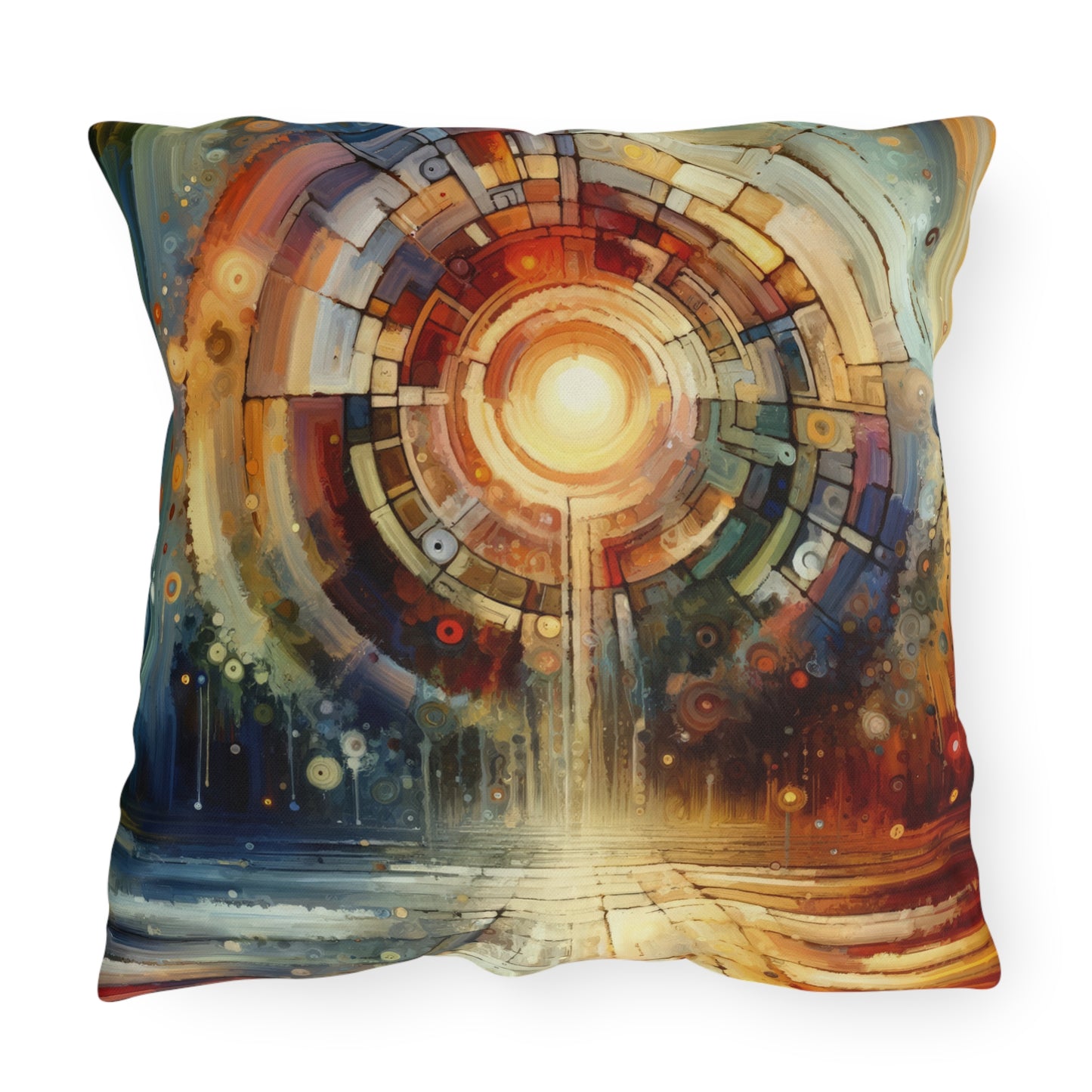Majestic Quest Aura Outdoor Pillows