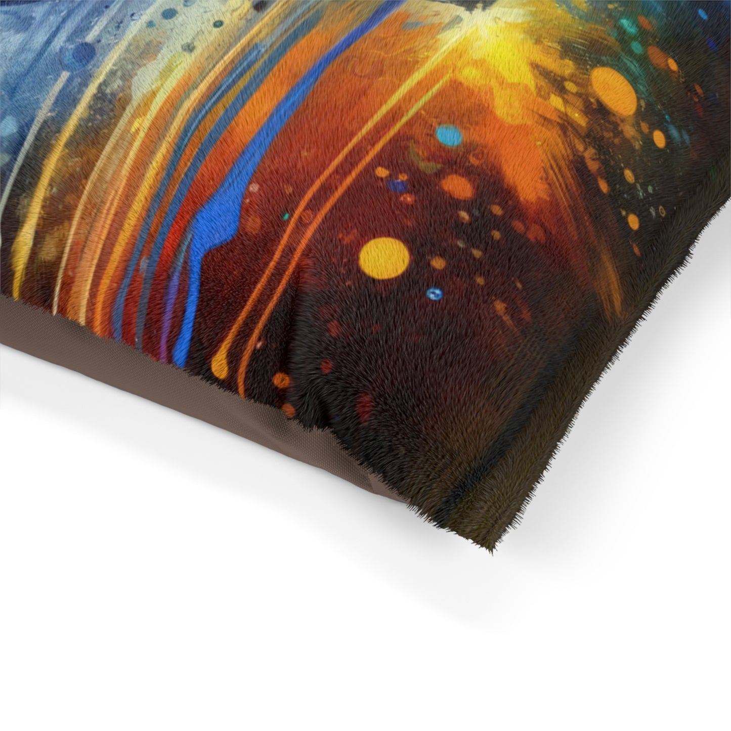 Prismatic Light Spectrum Pet Bed