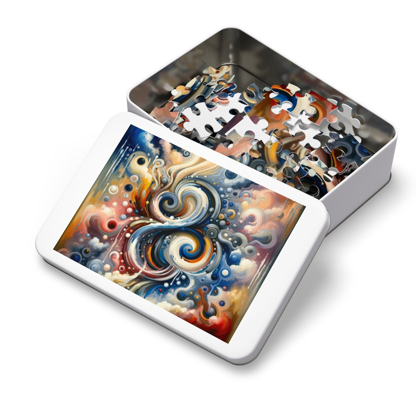 Paradoxical Embrace Tachism Jigsaw Puzzle (30, 110, 252, 500,1000-Piece)