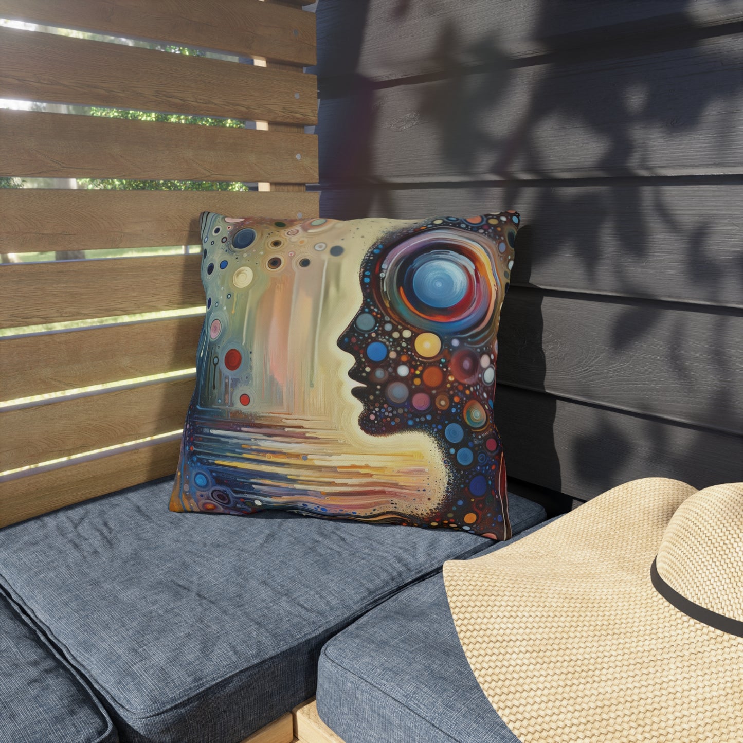 Echoed Intrinsic Universality Outdoor Pillows