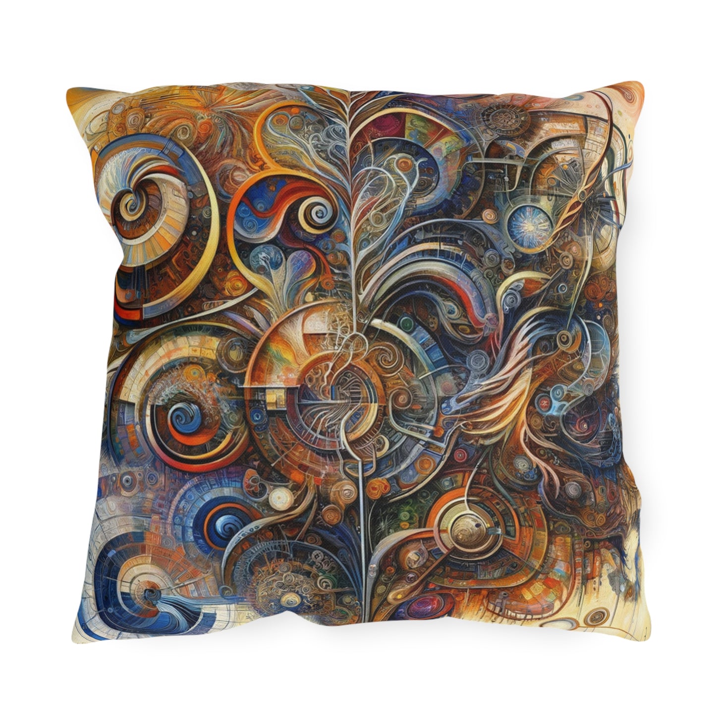 Ethos Web Abstract Outdoor Pillows