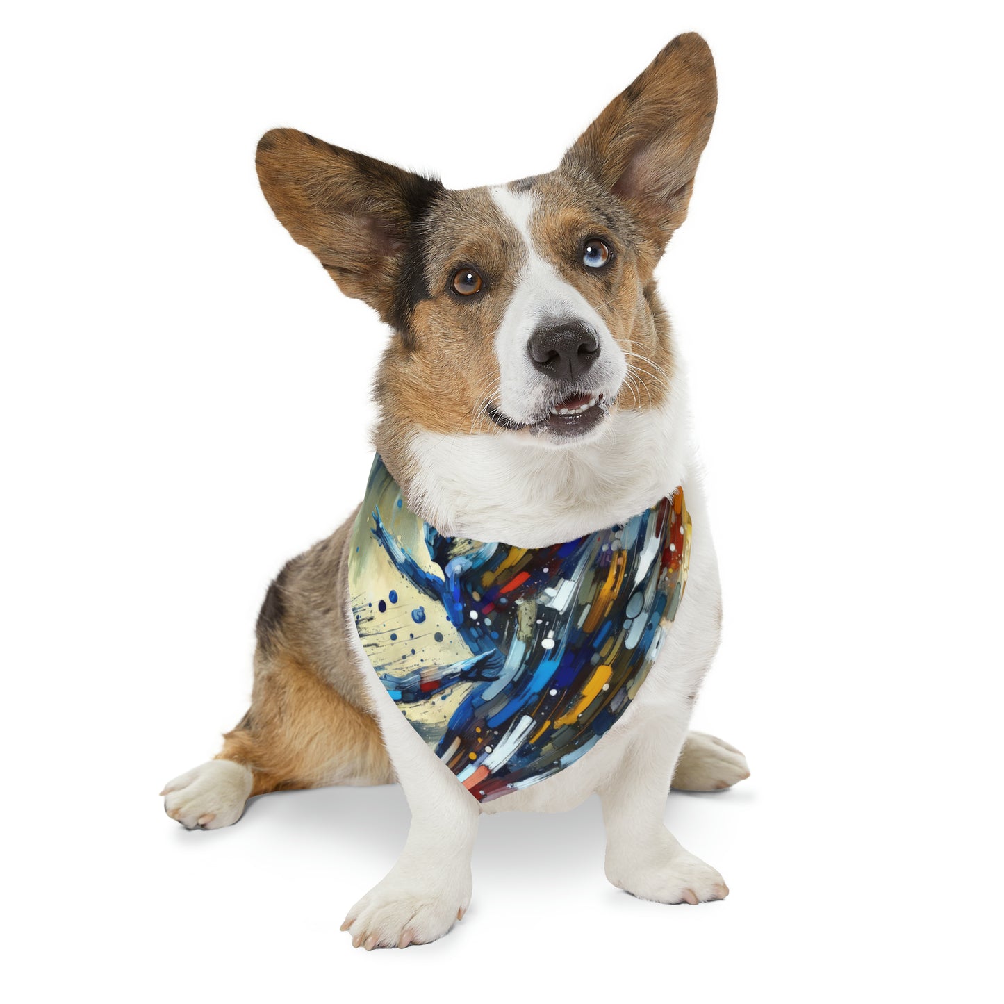 Empowering Mastery Cascade Pet Bandana Collar
