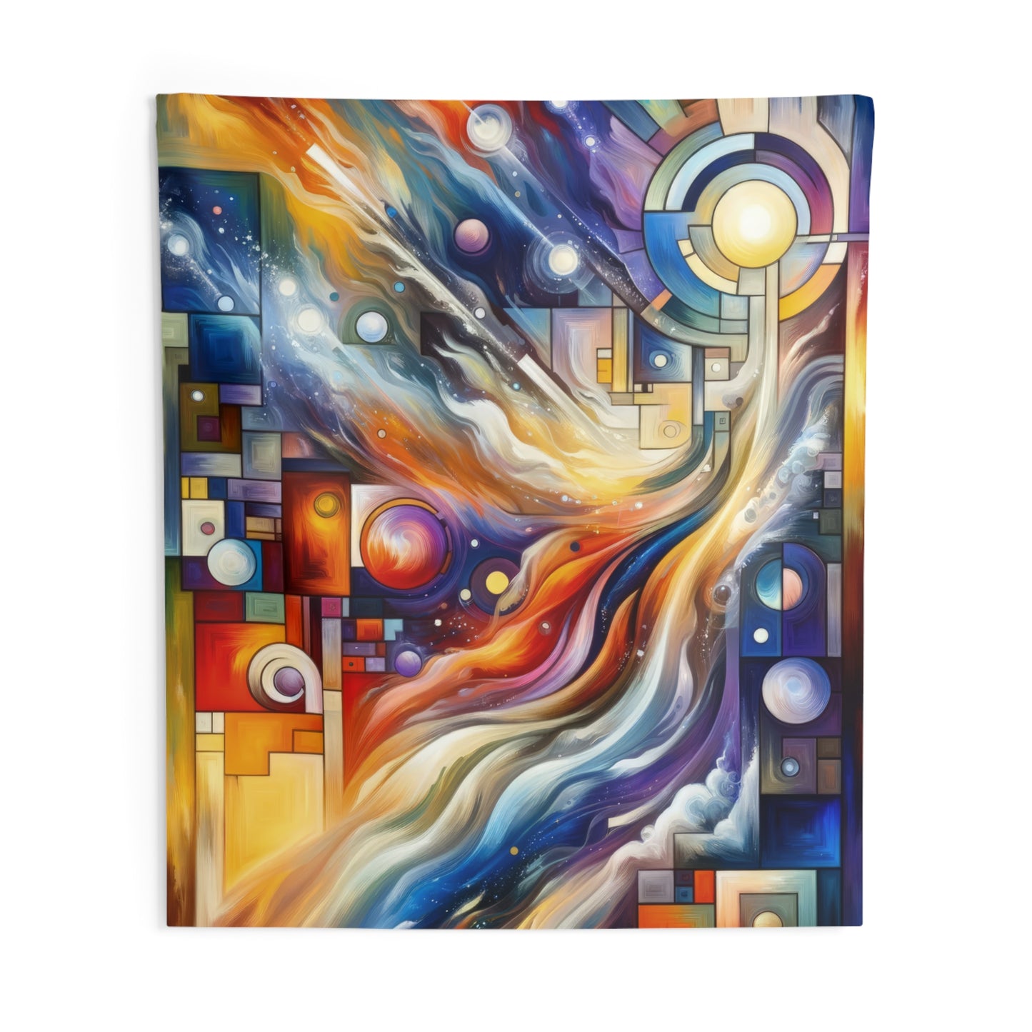 Cosmic Tachism Alchemy Indoor Wall Tapestries