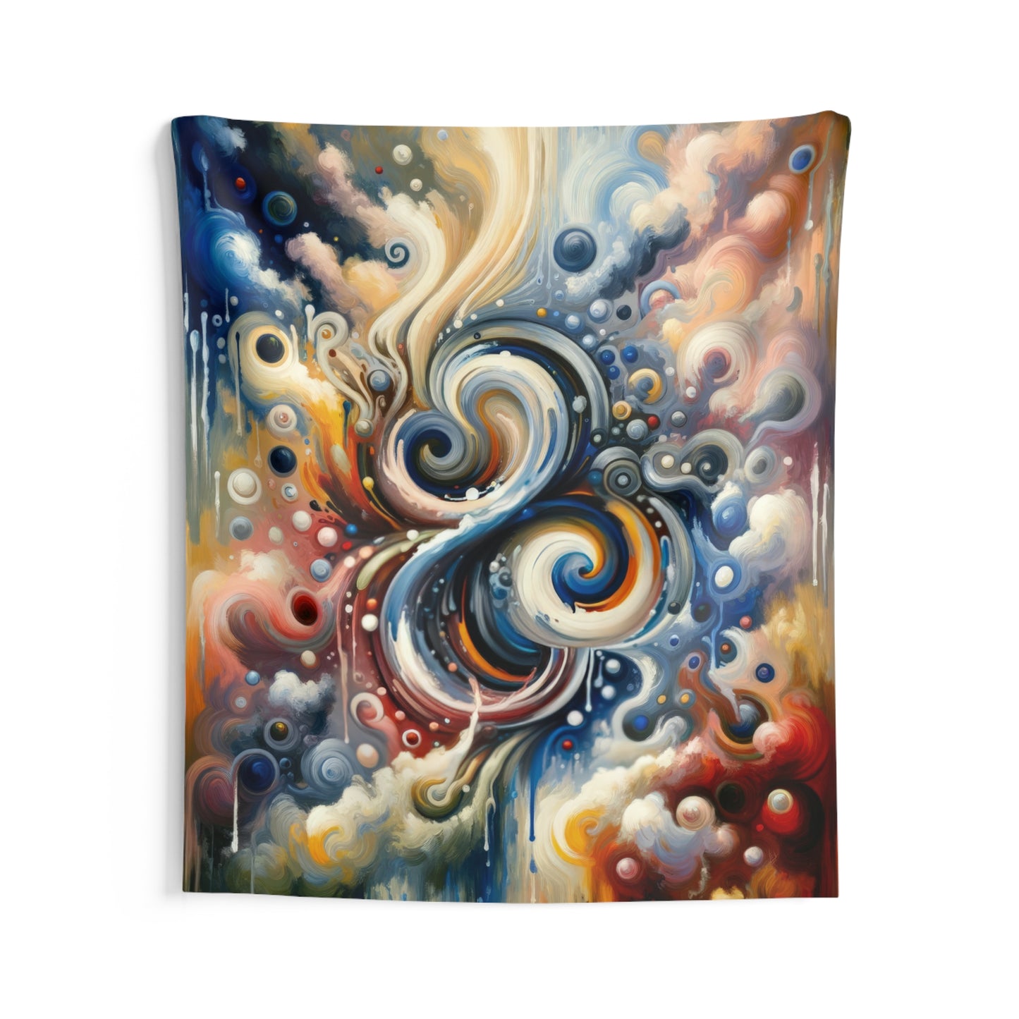 Paradoxical Embrace Tachism Indoor Wall Tapestries
