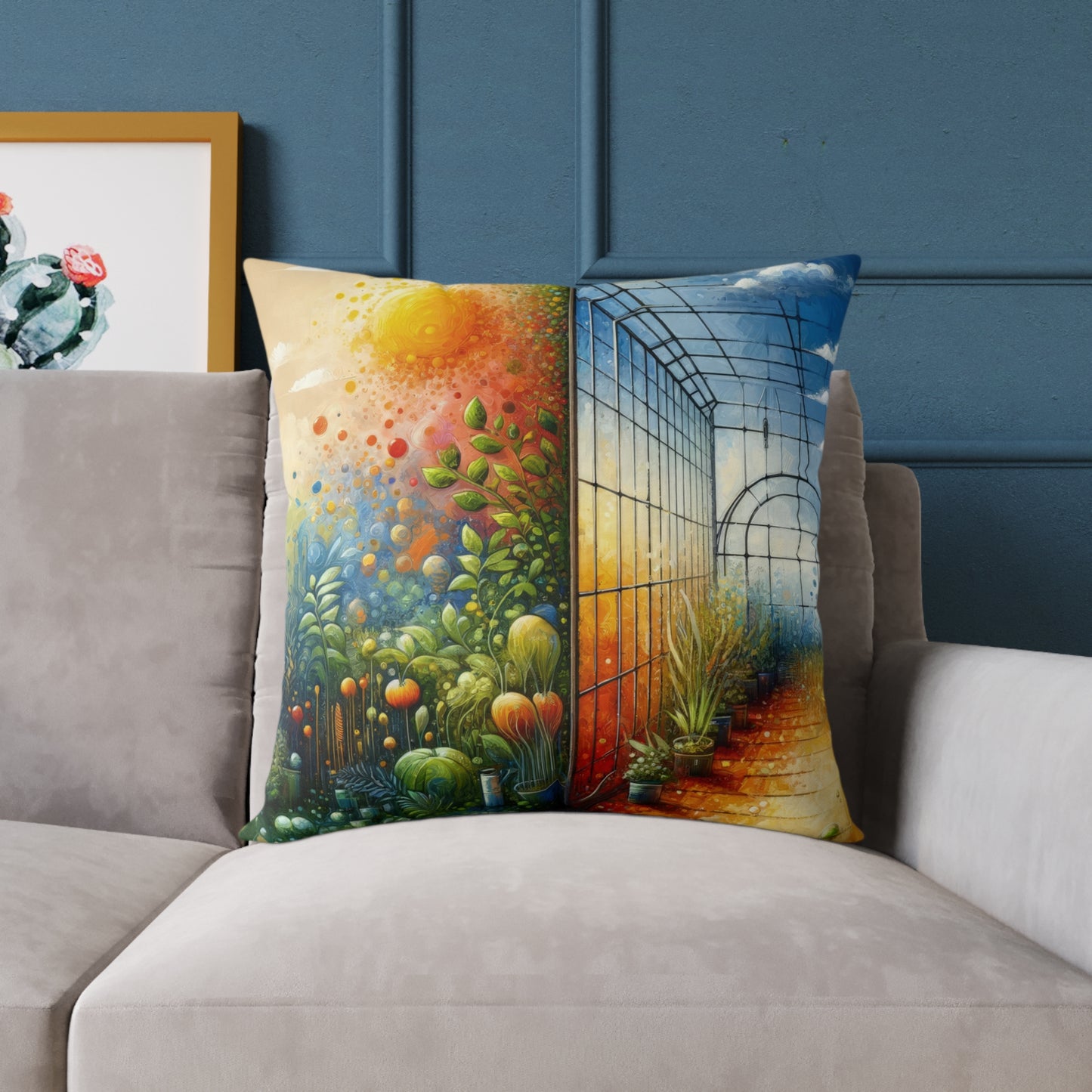 Greenhouse Digital Genesis Spun Polyester Pillow