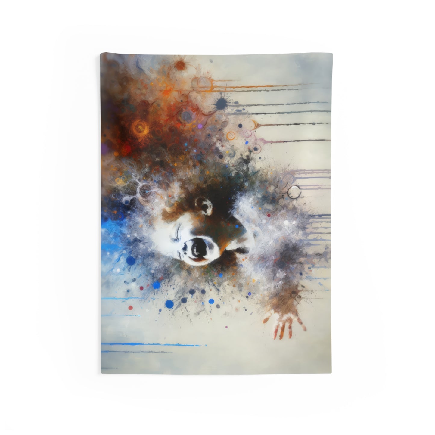 Laughter Essence Presence Indoor Wall Tapestries