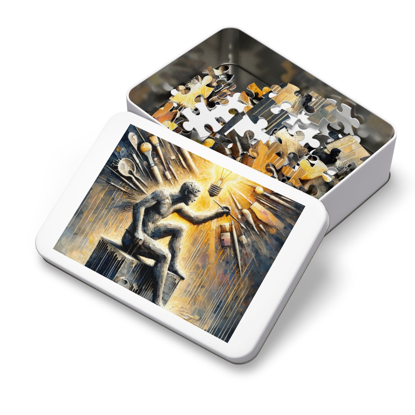Idea Sculptor Genesis Jigsaw Puzzle (30, 110, 252, 500,1000-Piece)