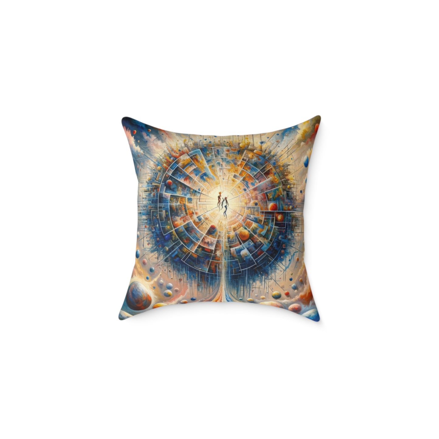 Cosmic Connection Antidote Spun Polyester Pillow