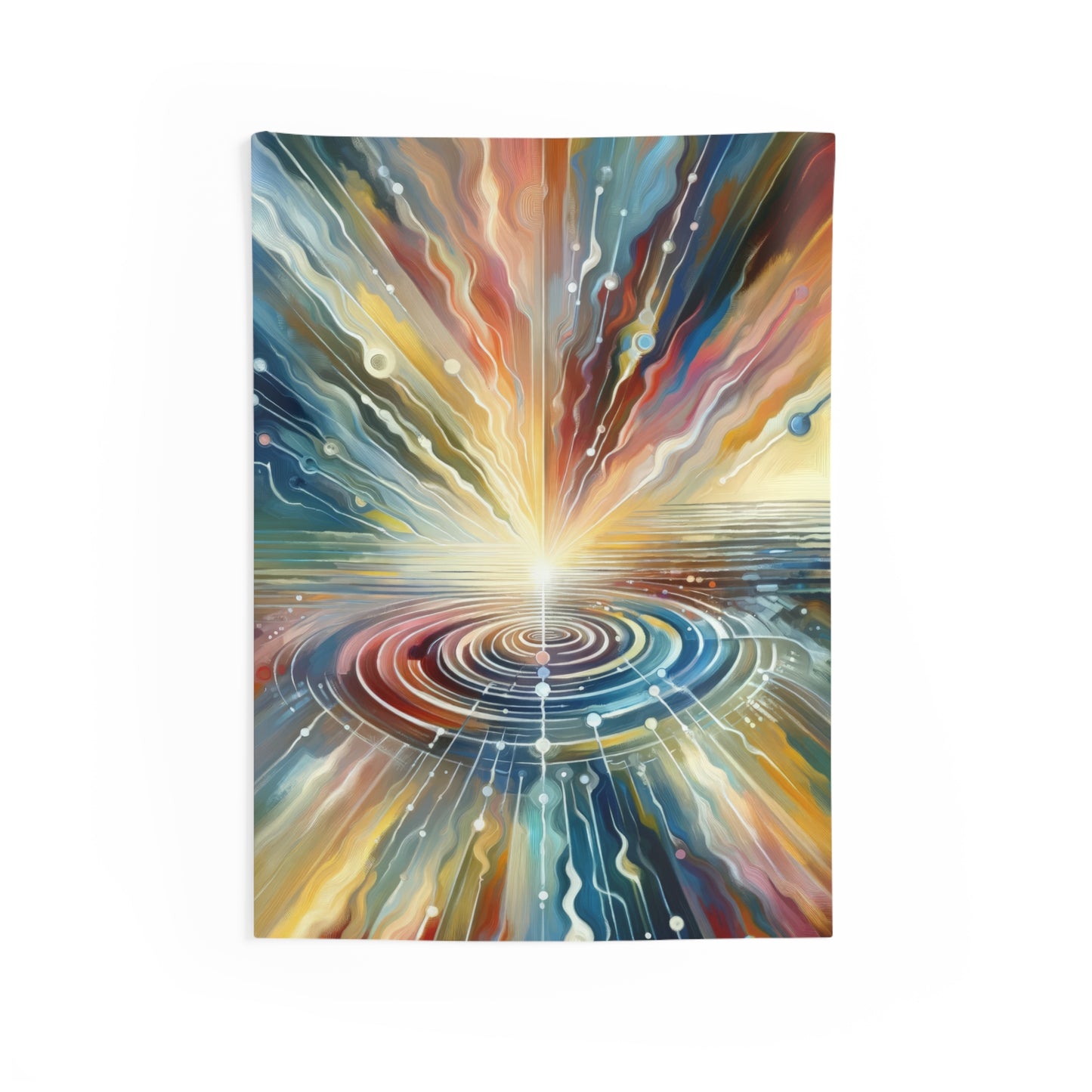 Rippling Community Dynamics Indoor Wall Tapestries