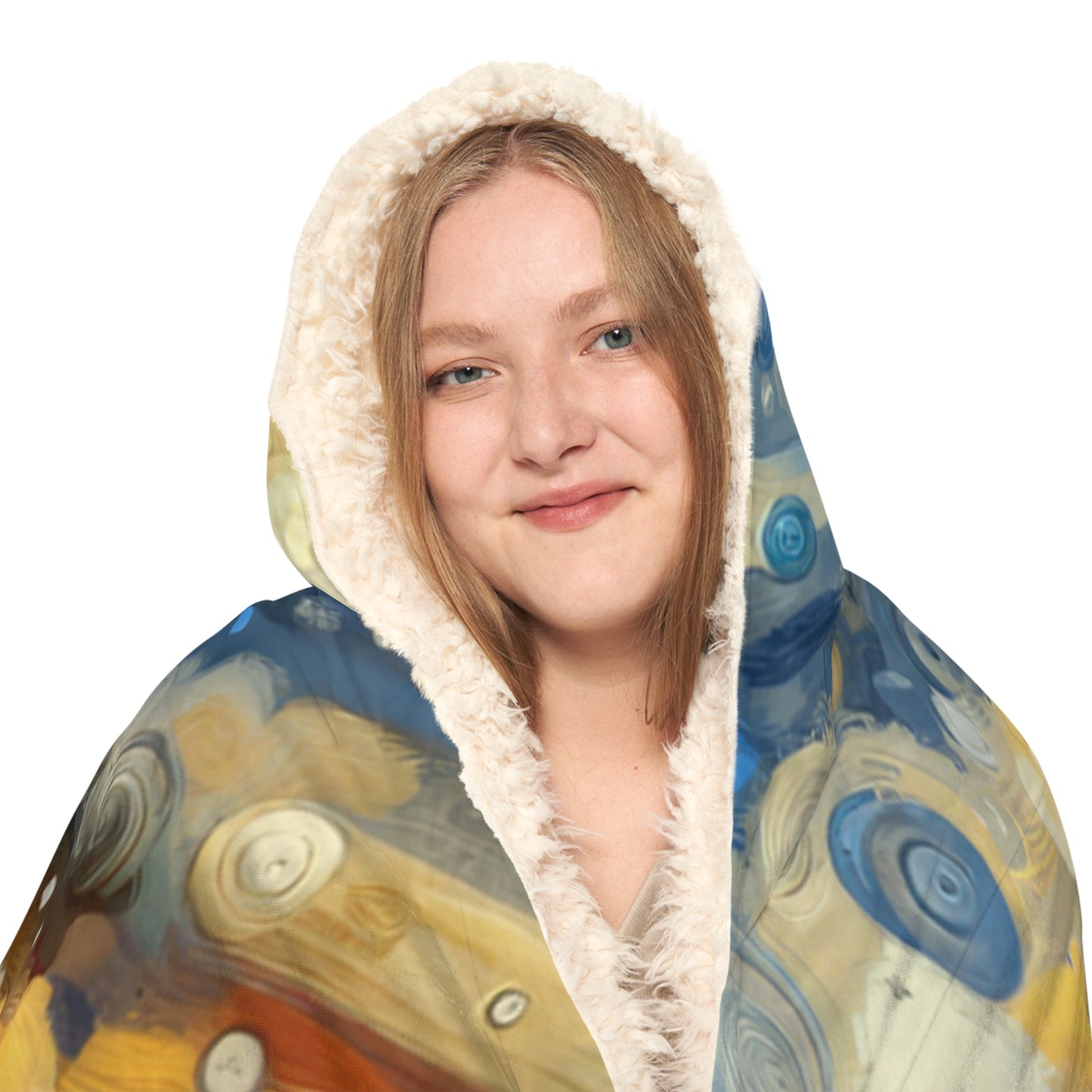 Ripple Effect Abstraction Snuggle Blanket