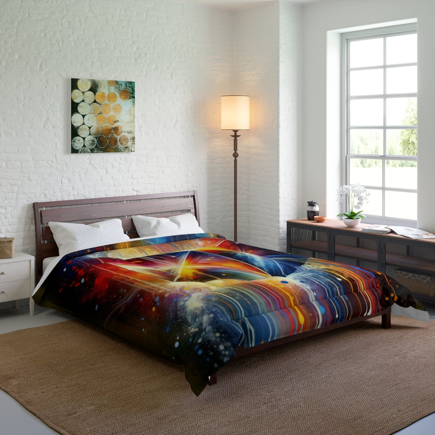 Prismatic Light Spectrum Comforter