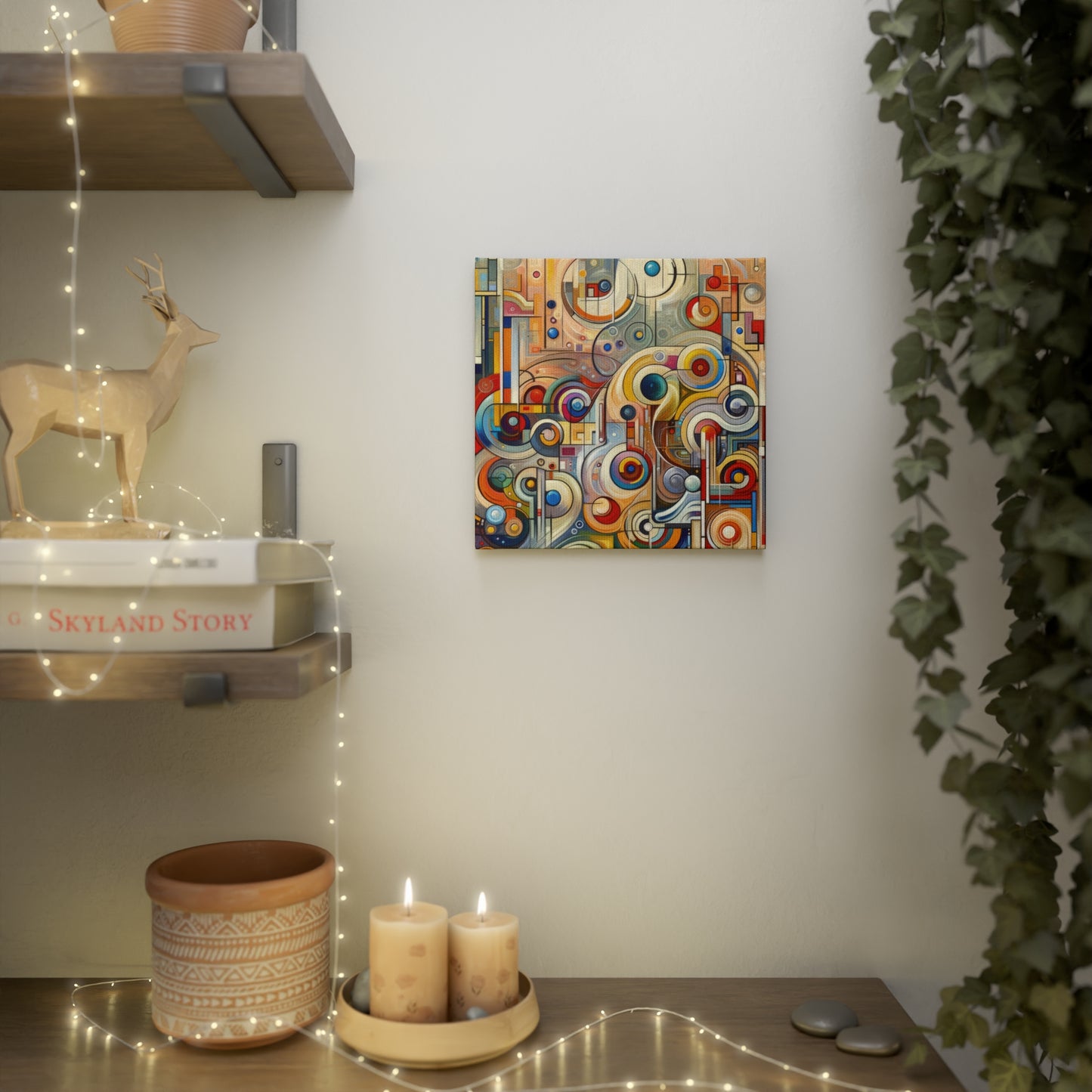 Playful Wisdom Essence Canvas Photo Tile