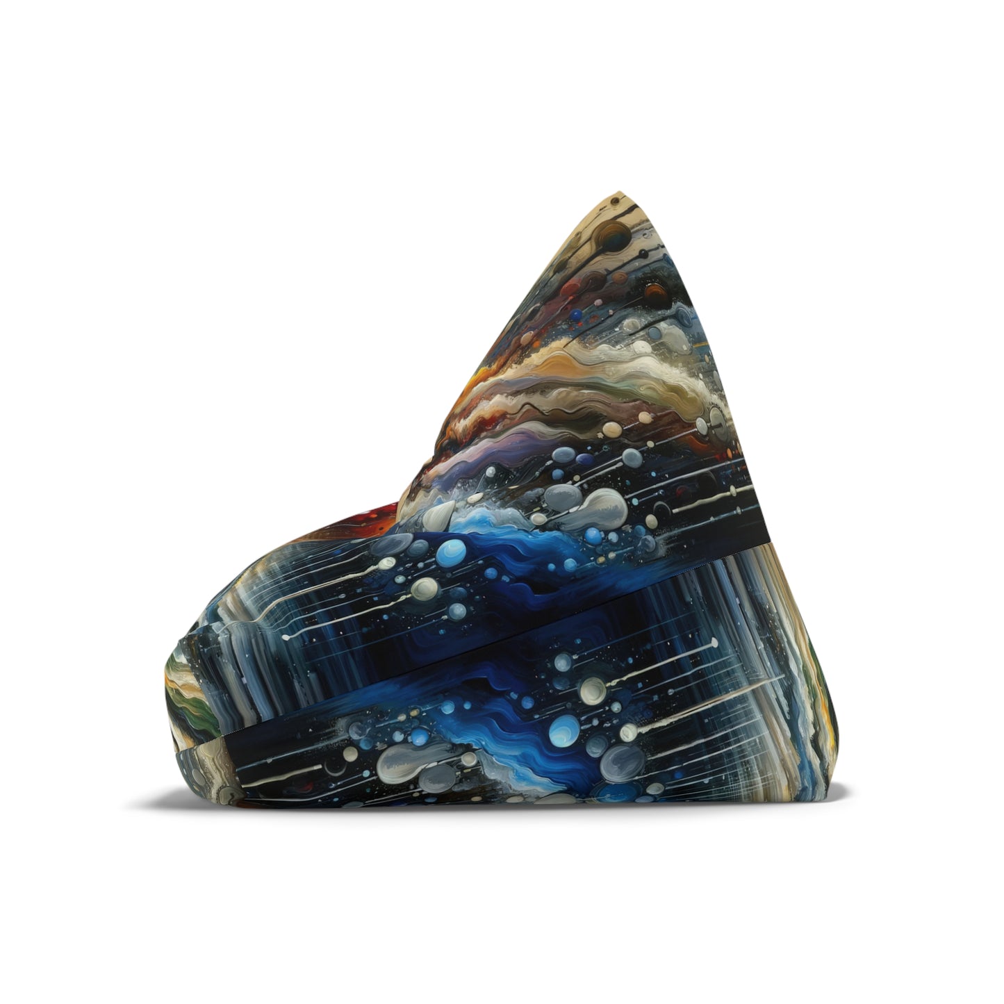 Linguistic Resonance Cascade Bean Bag Chair Cover