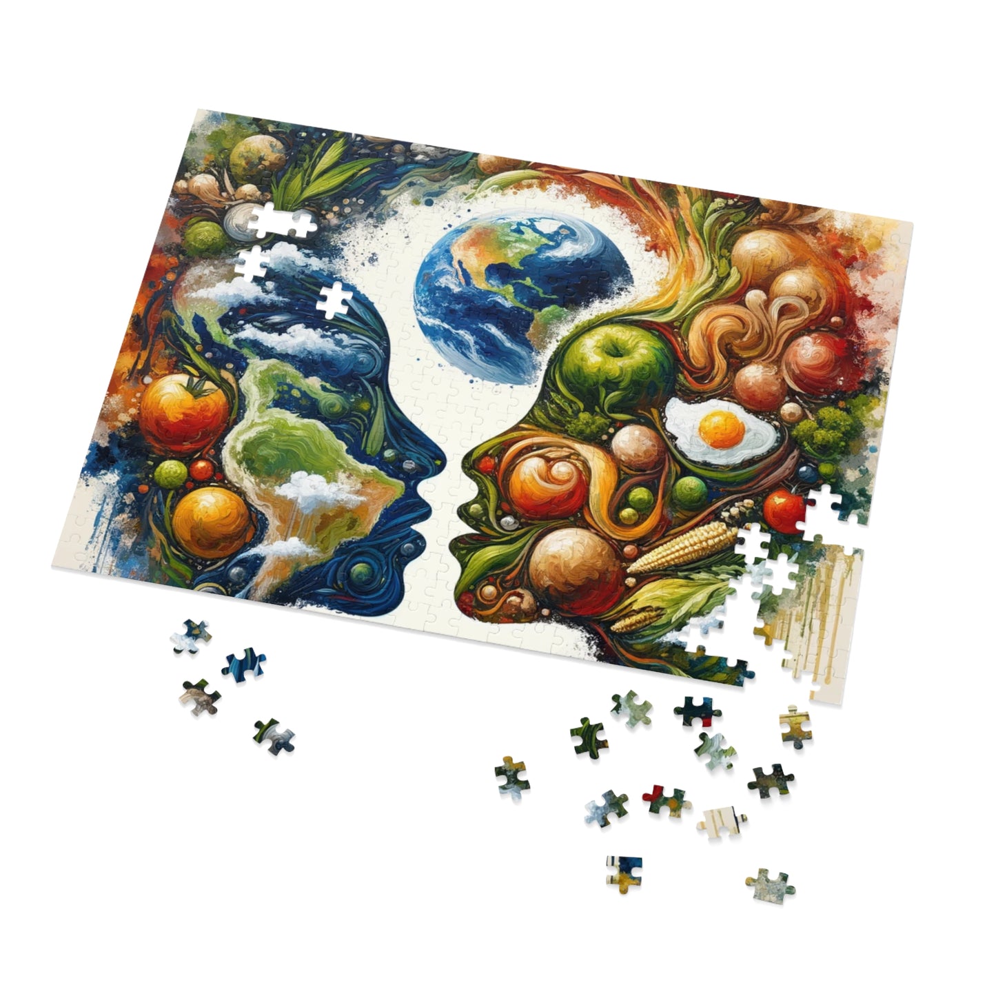 Earthly Dialogue Feast Jigsaw Puzzle (30, 110, 252, 500,1000-Piece)