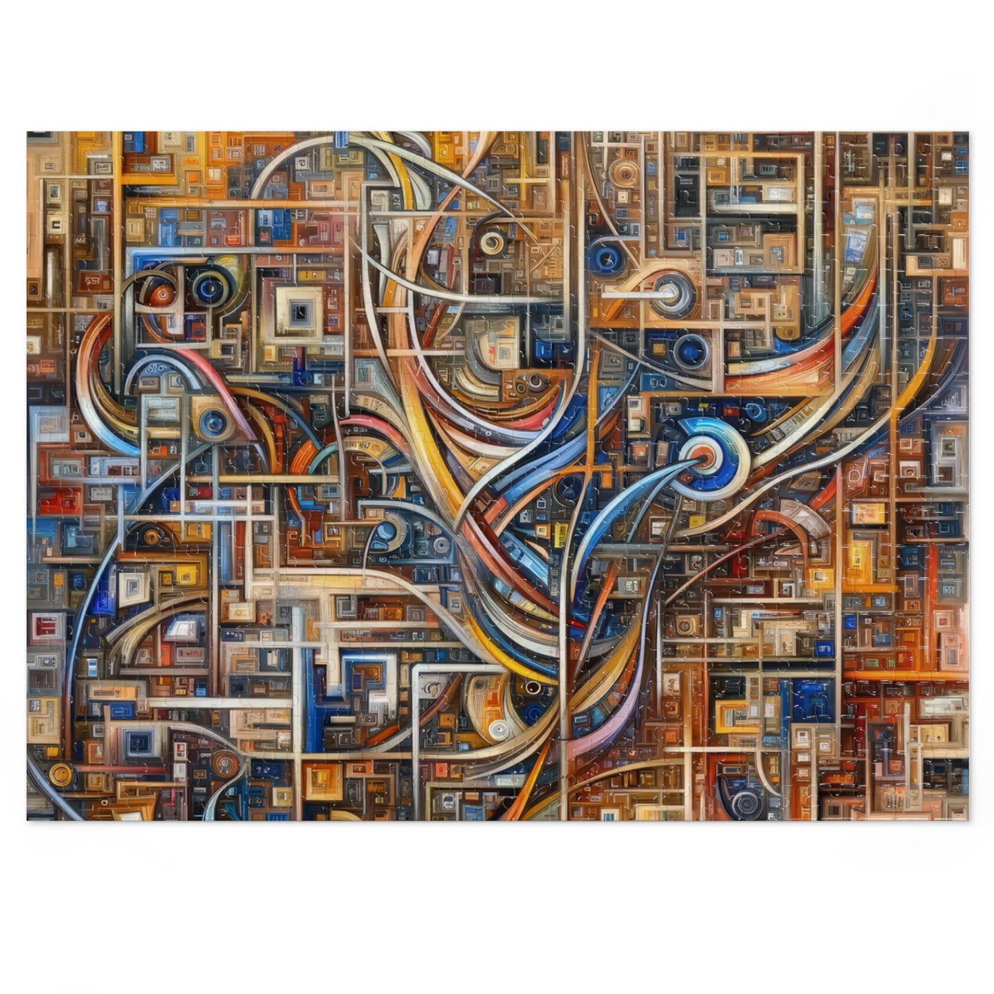 Intricate Life Tapestry Jigsaw Puzzle (30, 110, 252, 500,1000-Piece)