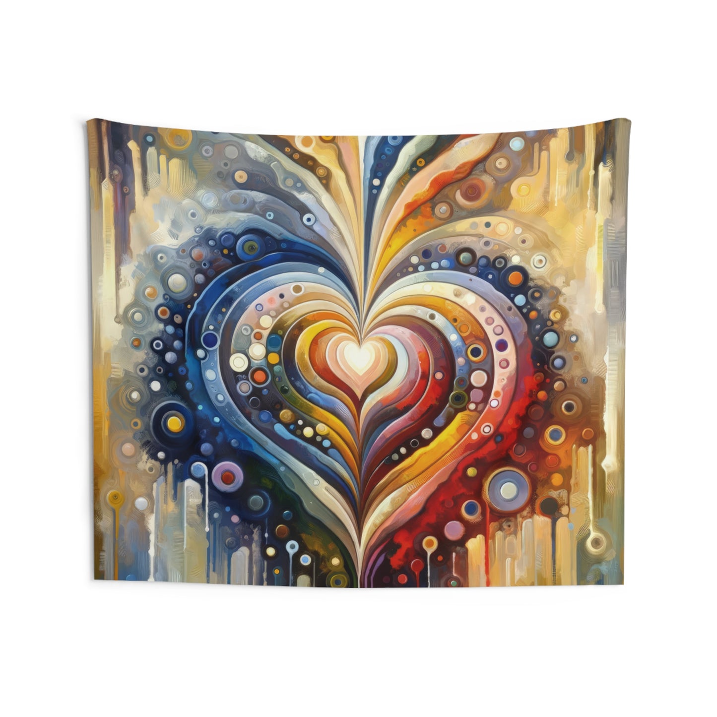 Harmonic Heart Essence Indoor Wall Tapestries