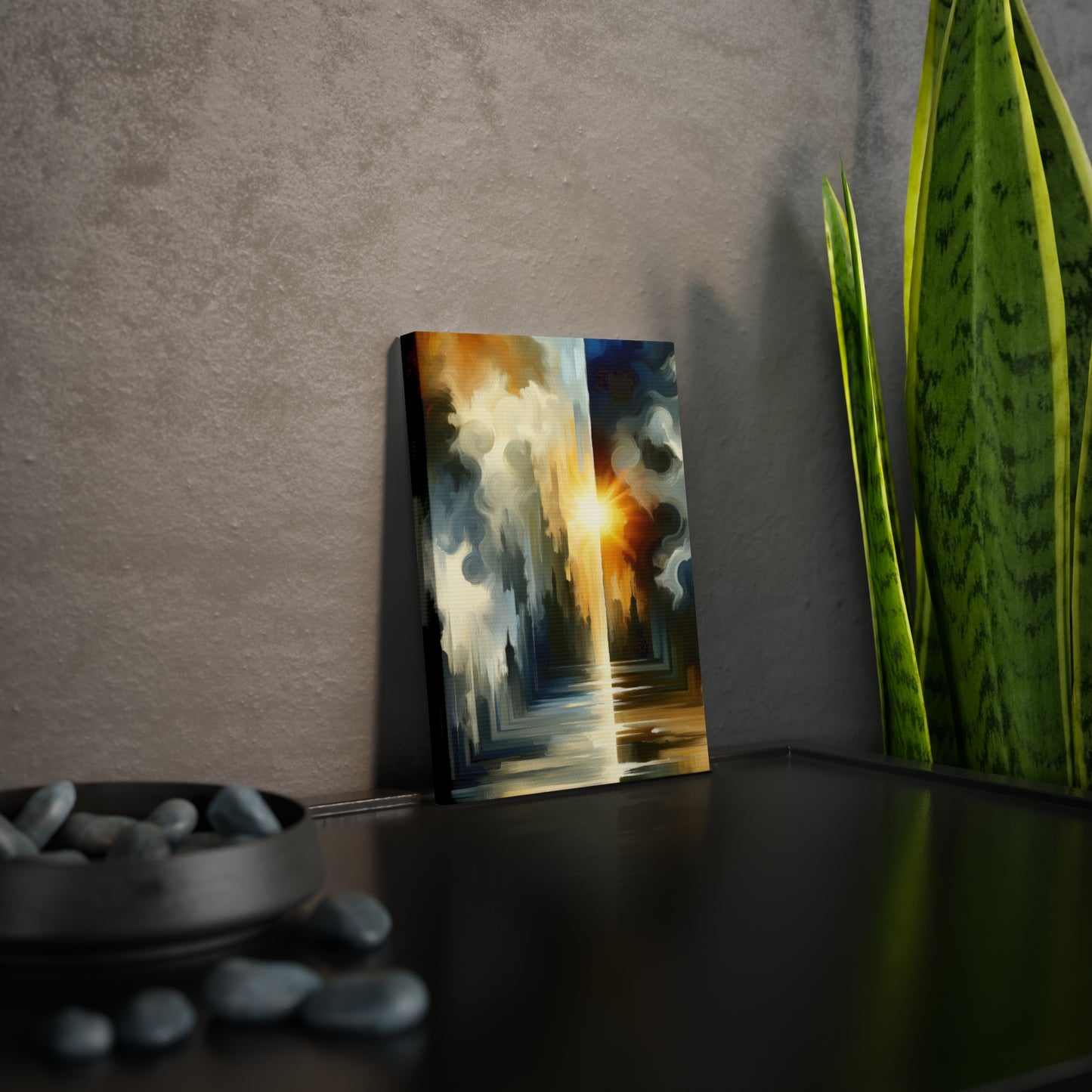 Dawn Dispels Darkness Canvas Photo Tile