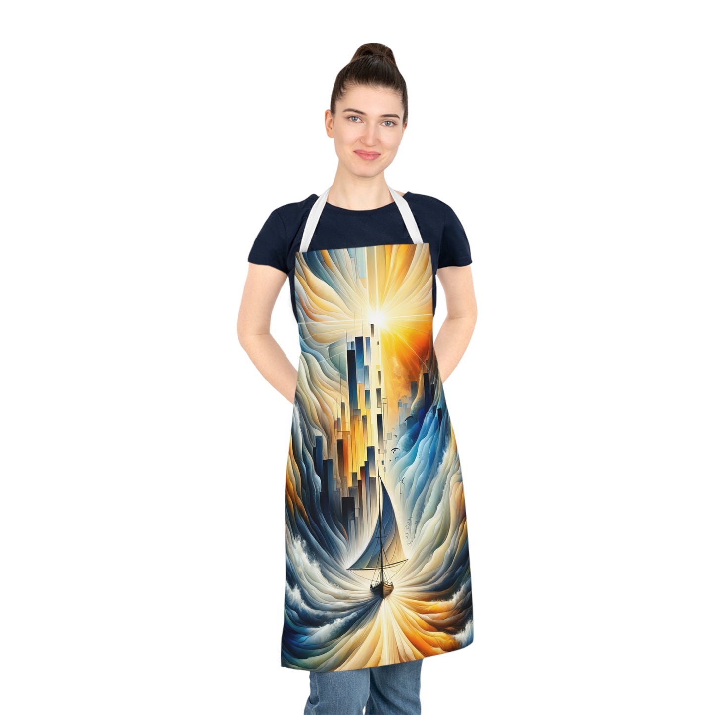Beacon Sail Change Adult Apron (AOP)