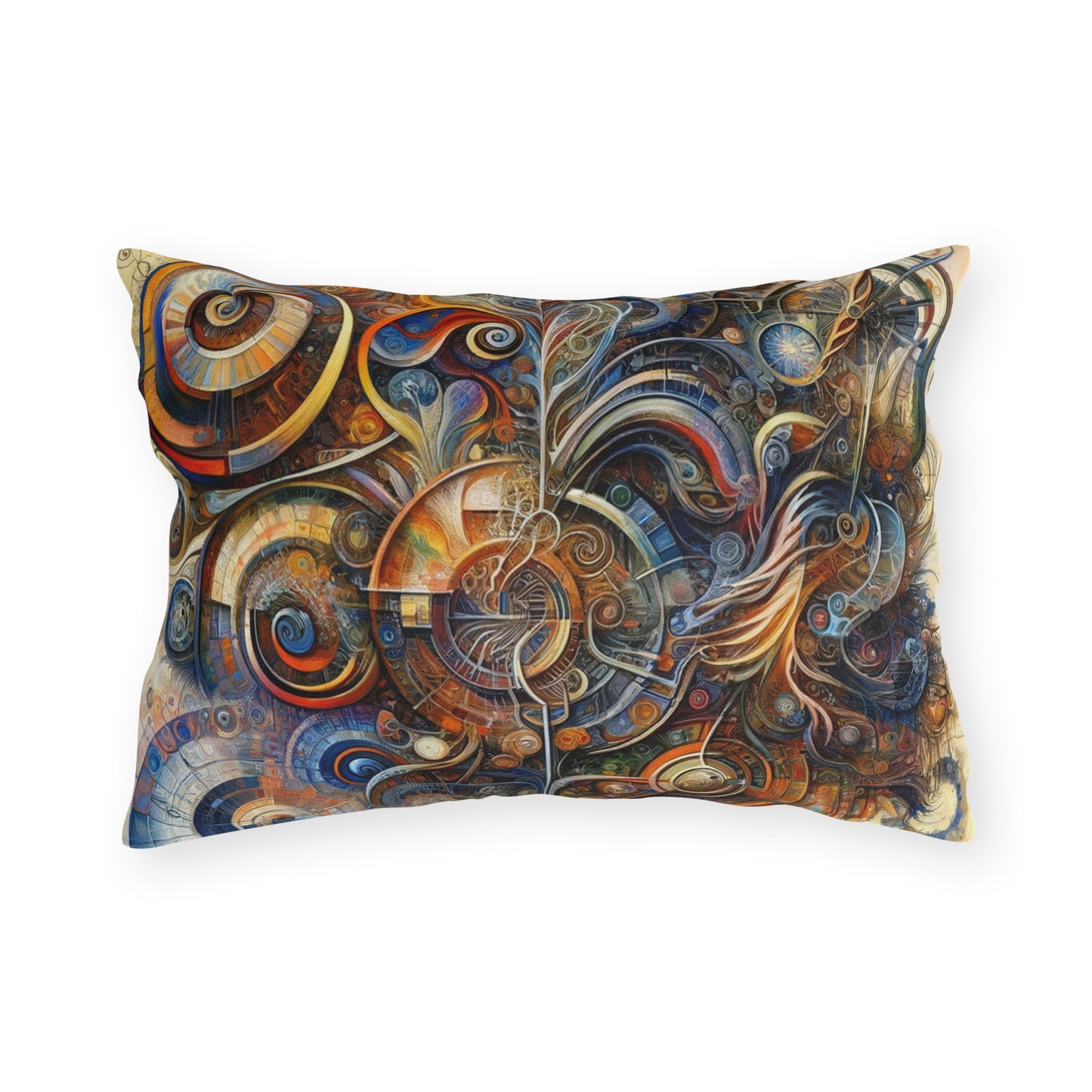 Ethos Web Abstract Outdoor Pillows