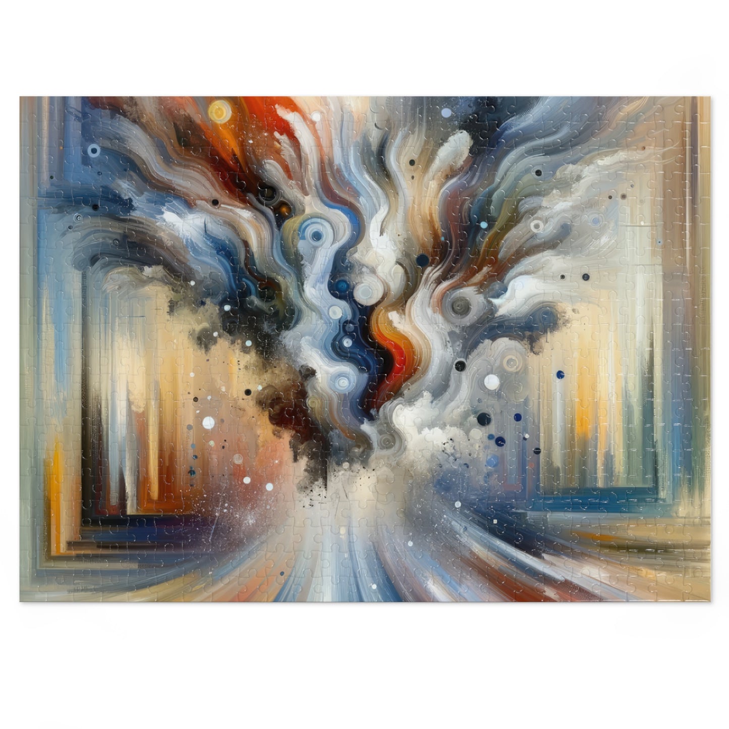 Dynamic External Influence Jigsaw Puzzle (30, 110, 252, 500,1000-Piece)