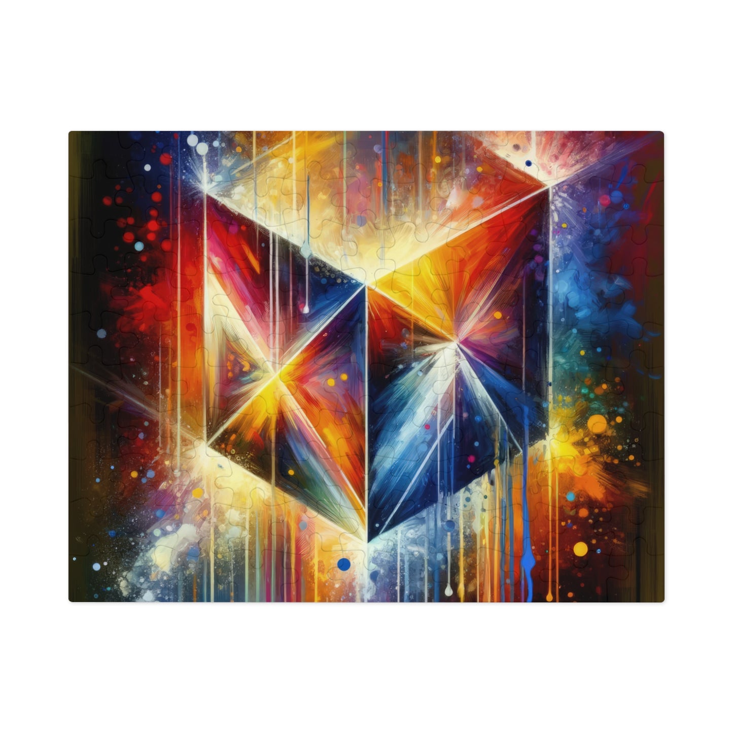 Prismatic Light Spectrum Jigsaw Puzzle (30, 110, 252, 500,1000-Piece)