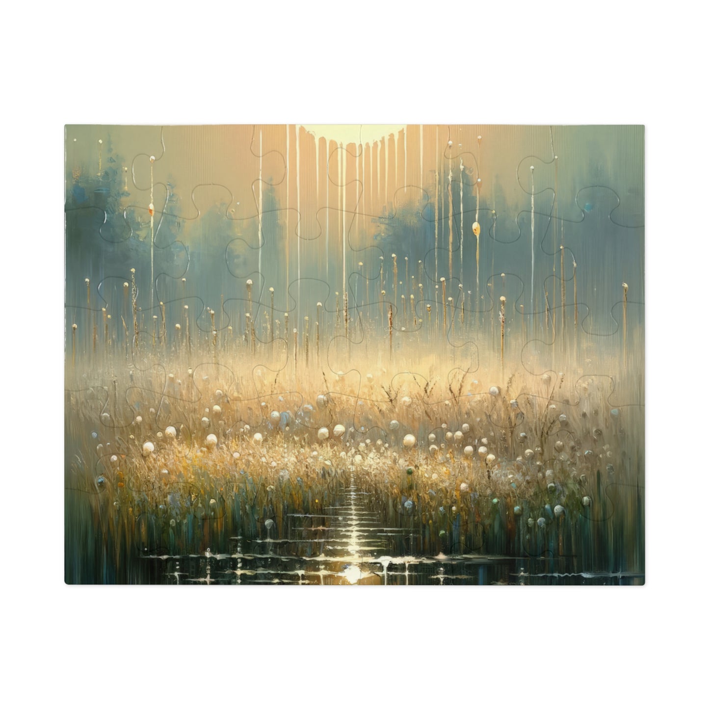 Observant Delicacy Heart Jigsaw Puzzle (30, 110, 252, 500,1000-Piece)