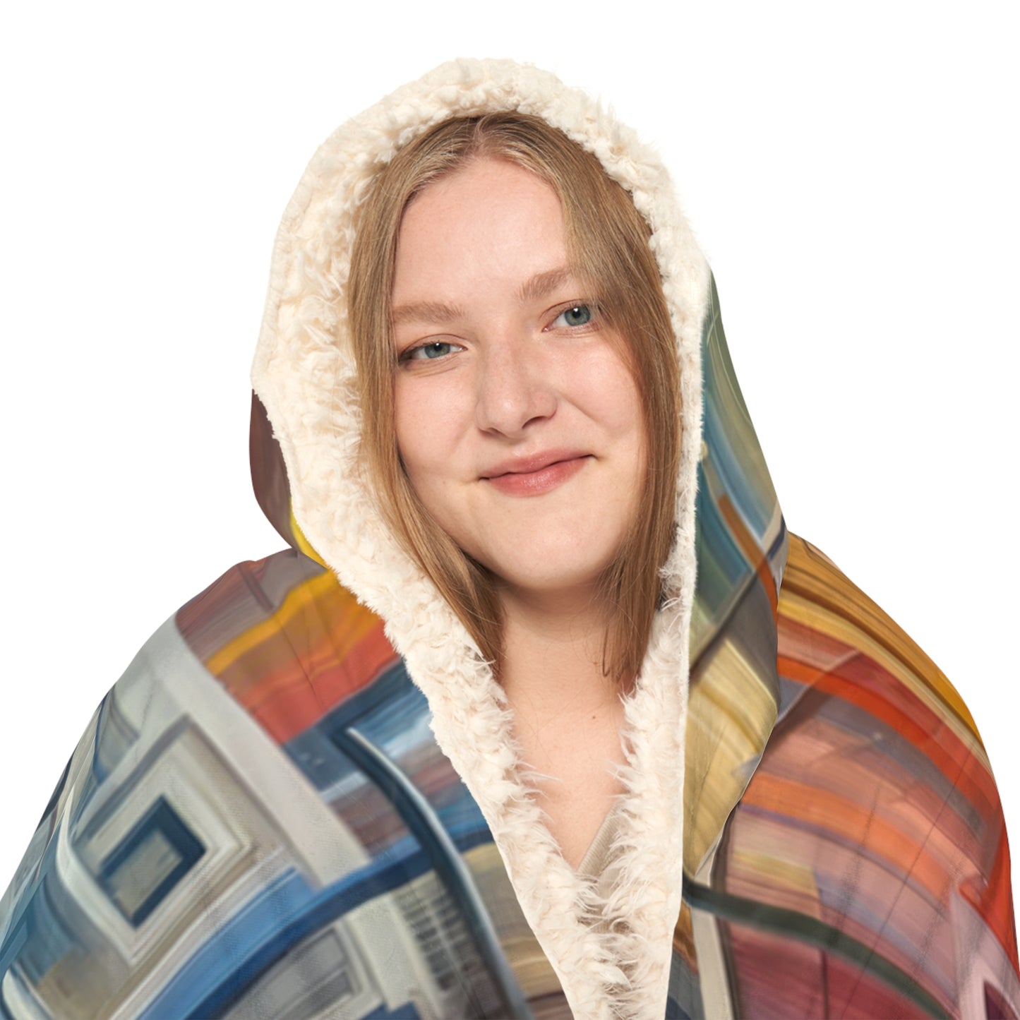 Urban Flow Interconnectedness Snuggle Blanket