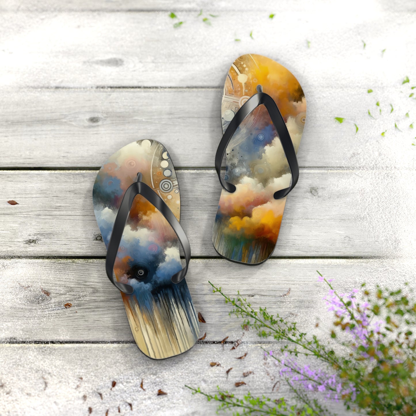 Mindful Transformation Profundity Flip Flops