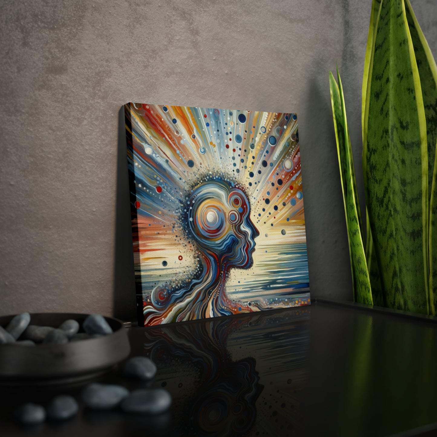 Conscious Ripple Influence Canvas Photo Tile