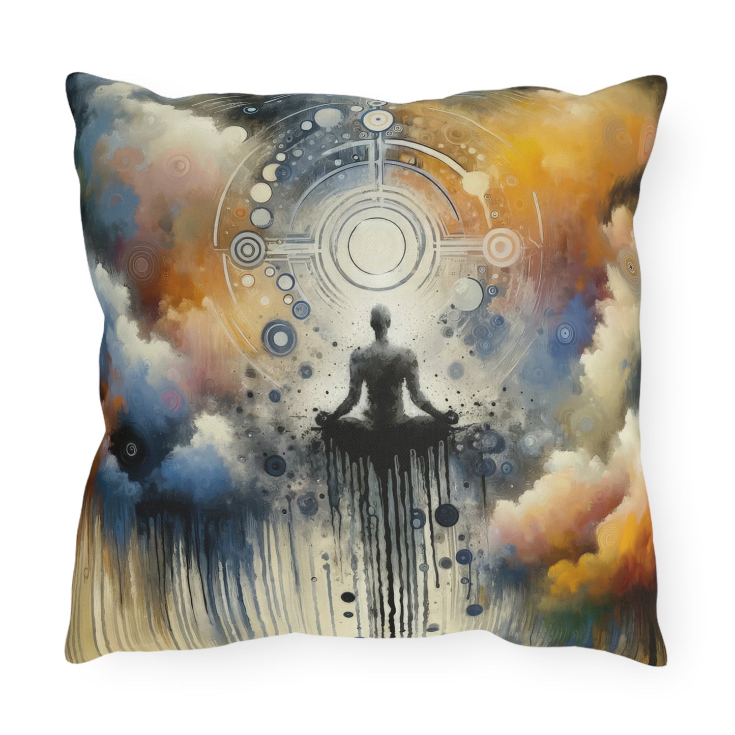 Mindful Transformation Profundity Outdoor Pillows
