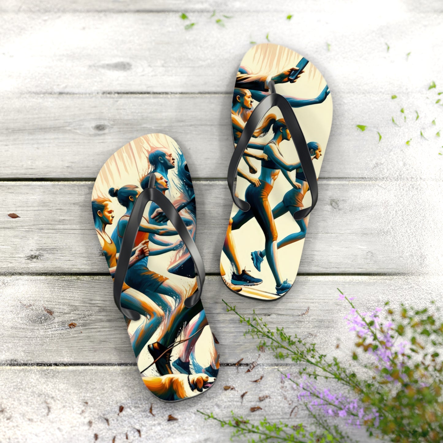 Urban Movement Disconnect Flip Flops
