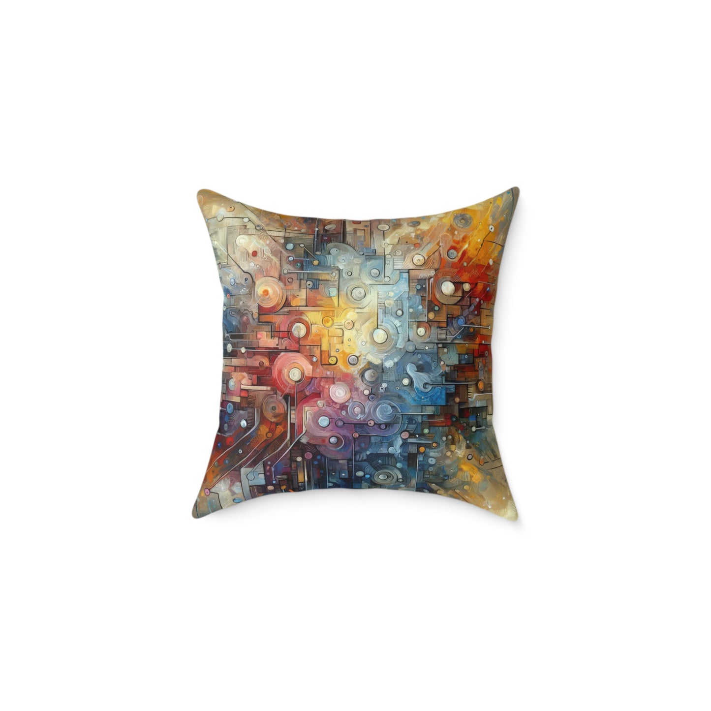 Empathy Scaffold Unity Spun Polyester Pillow