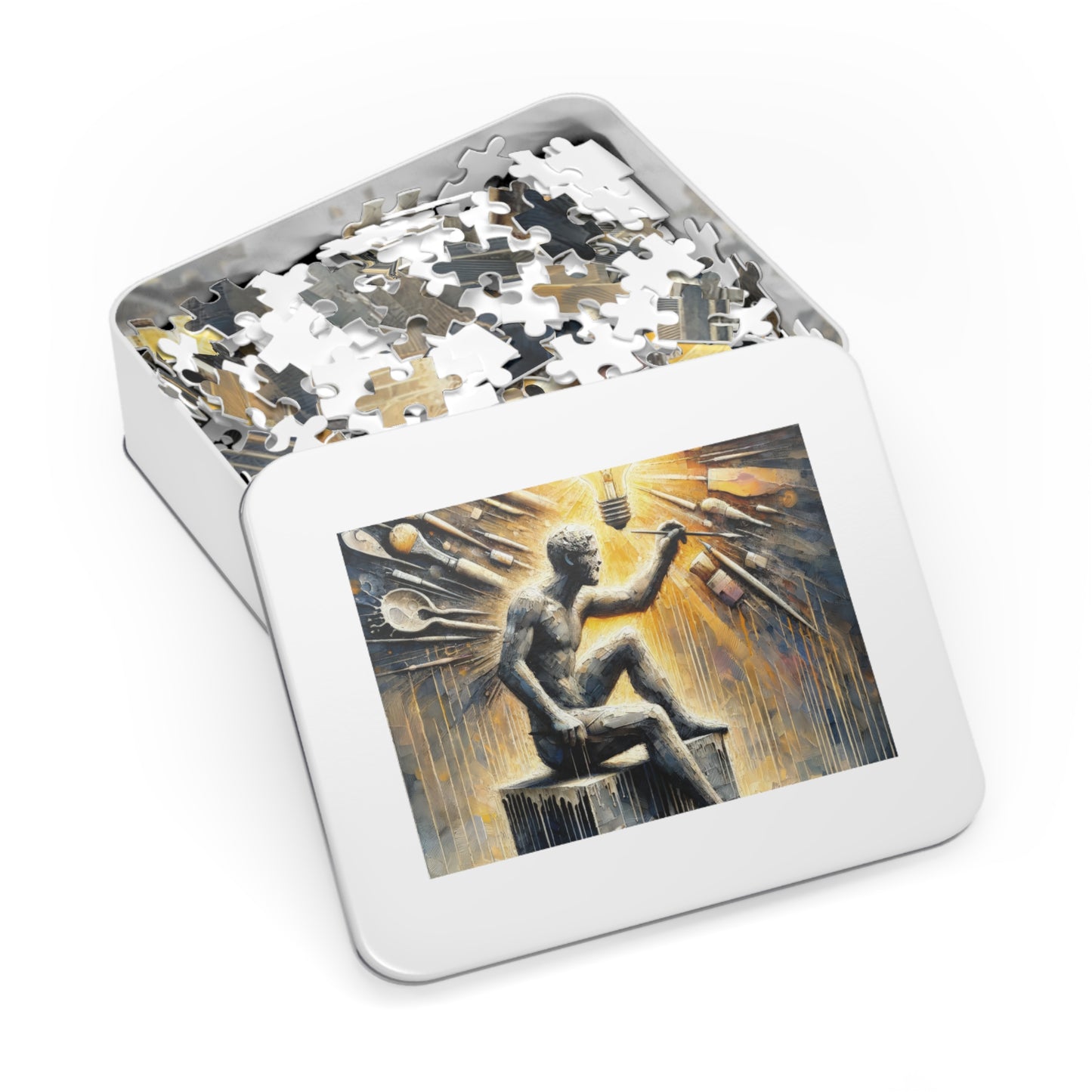 Idea Sculptor Genesis Jigsaw Puzzle (30, 110, 252, 500,1000-Piece)