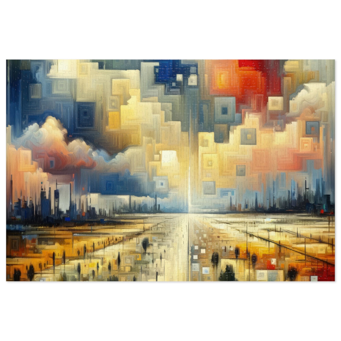 Earnest Gathering Rainwater Jigsaw Puzzle (30, 110, 252, 500,1000-Piece)