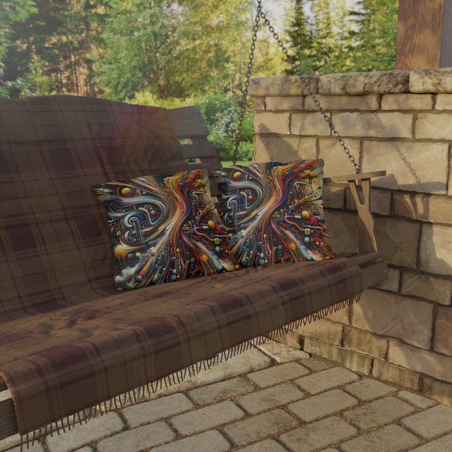 Information Bottleneck Cascade Outdoor Pillows