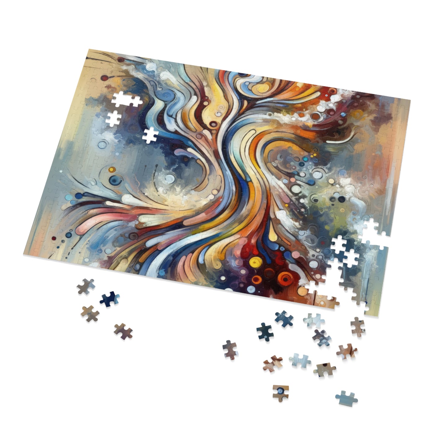 Mindfulness Motion Divine Jigsaw Puzzle (30, 110, 252, 500,1000-Piece)