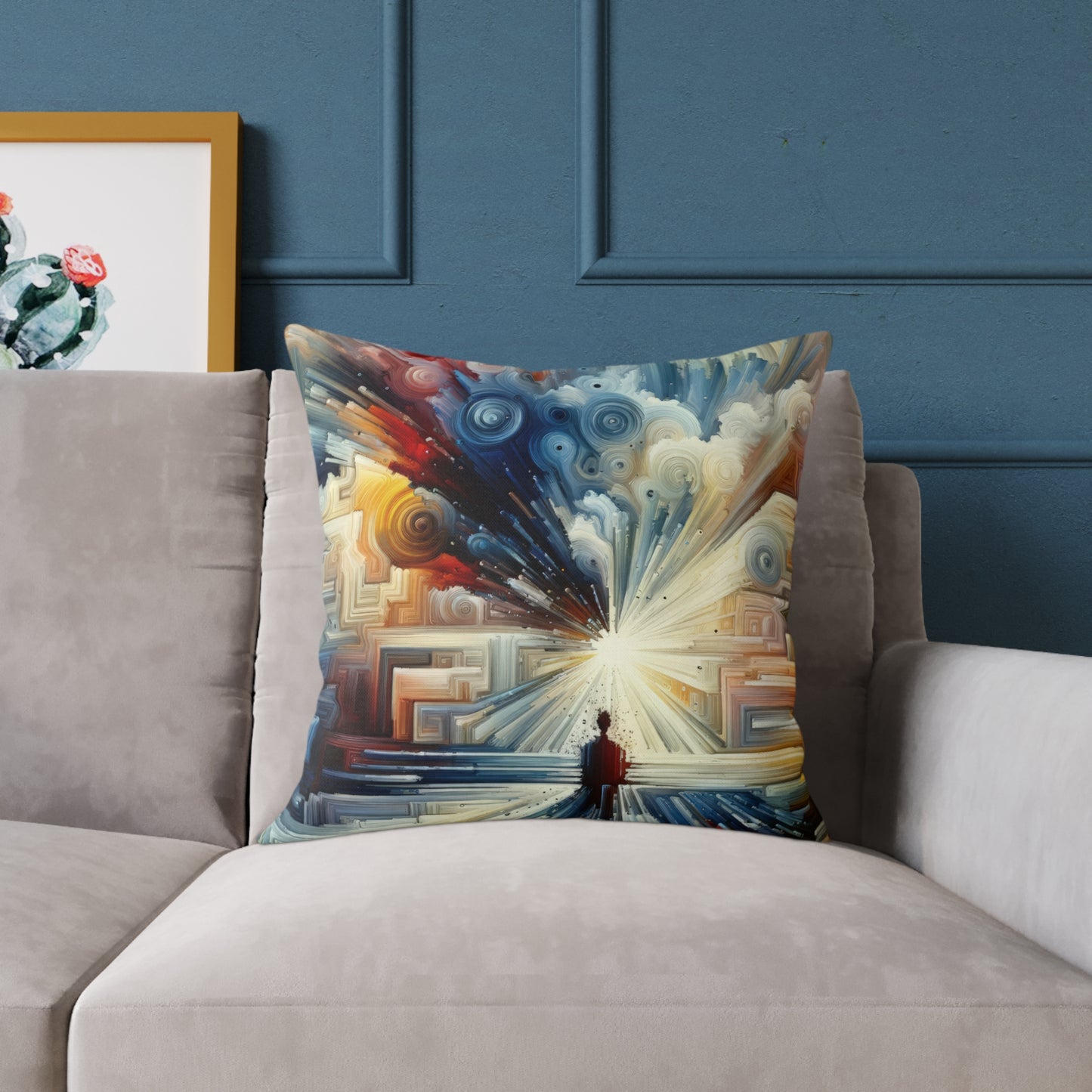 Memory Labyrinth Focus Spun Polyester Pillow