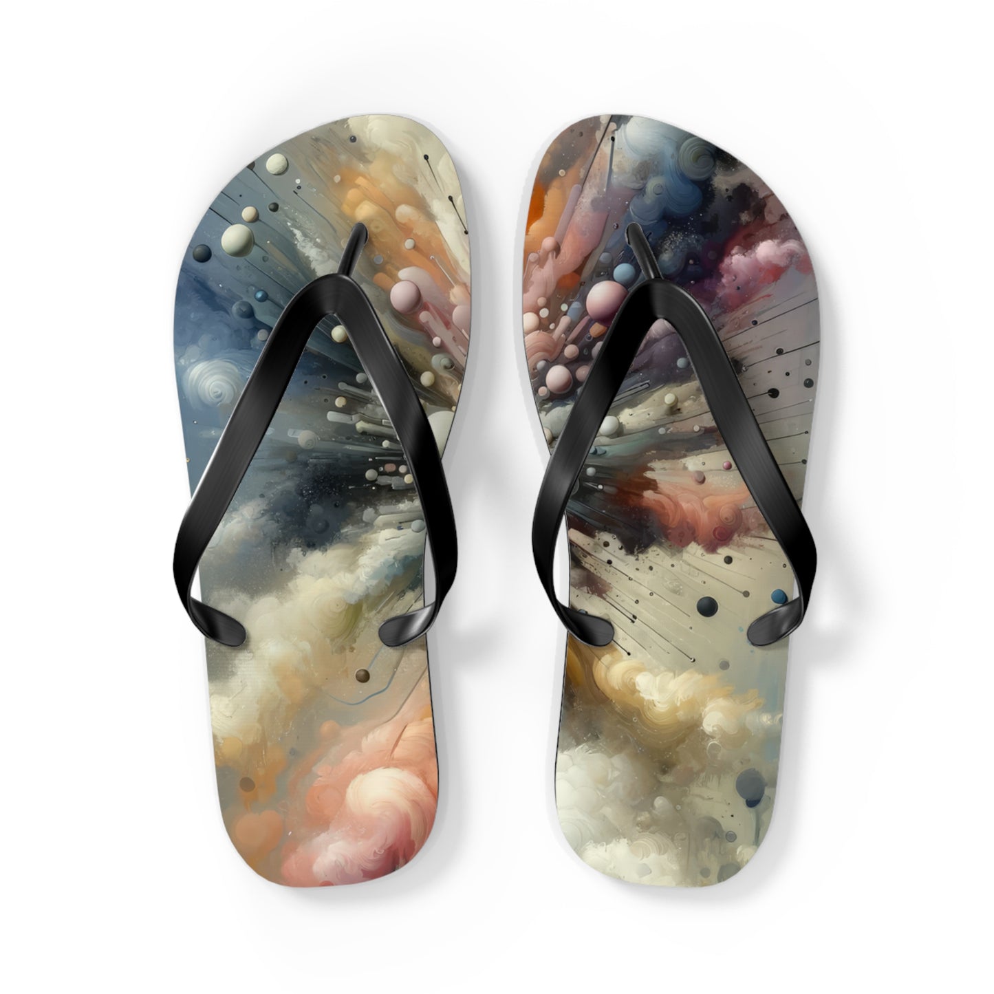 Impactful Deeds Ripple Flip Flops