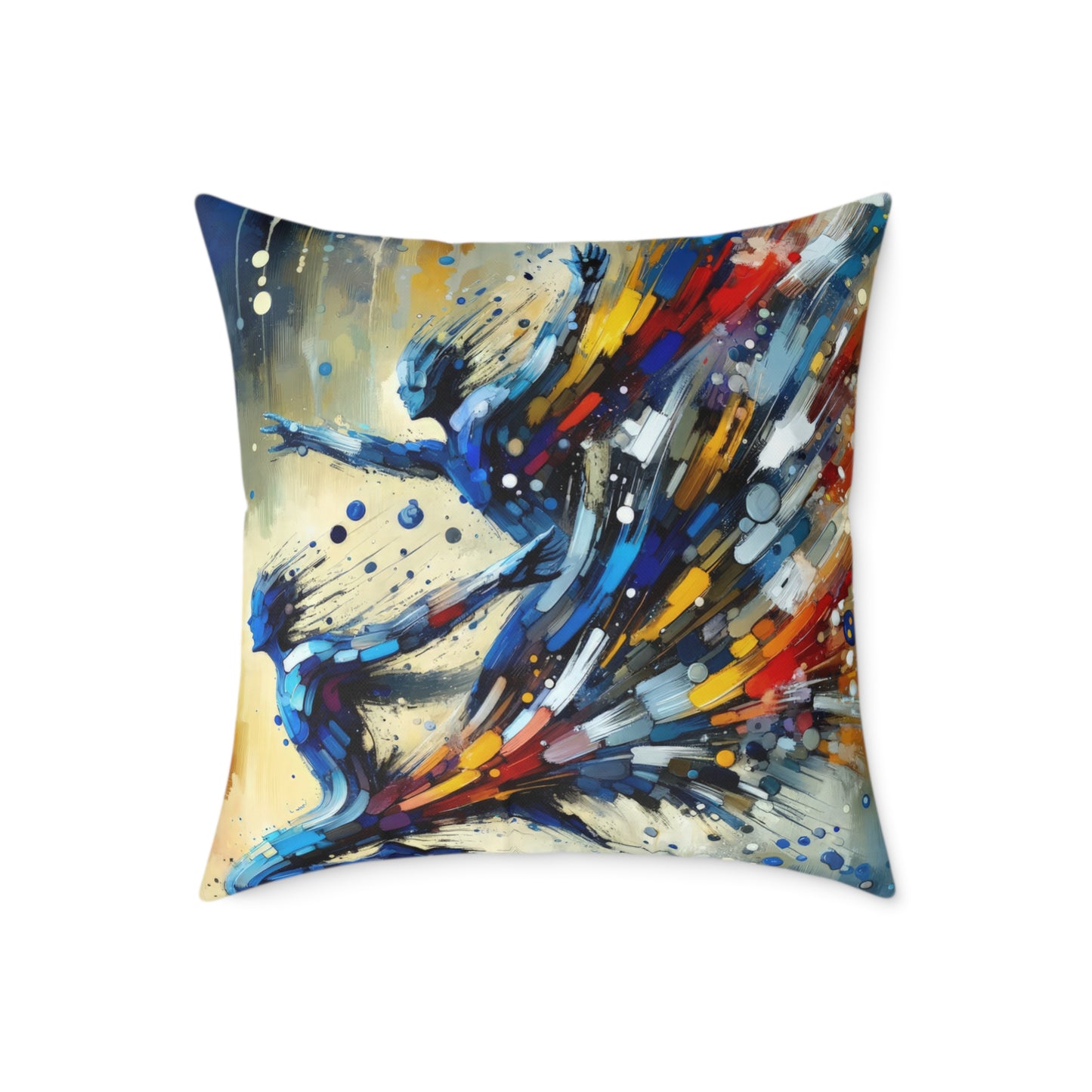 Empowering Mastery Cascade Spun Polyester Pillow