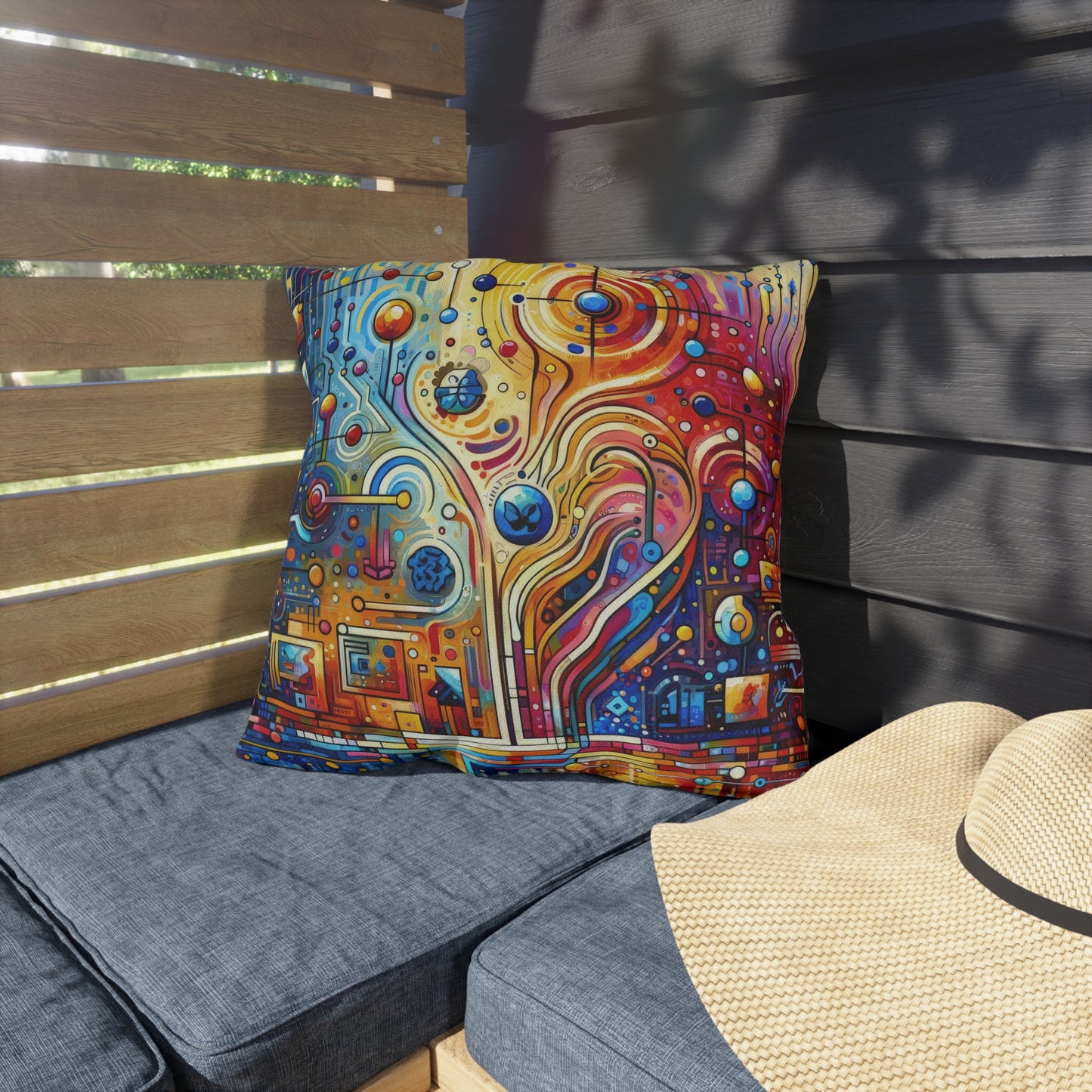 Supportive Divided Empathy Outdoor Pillows