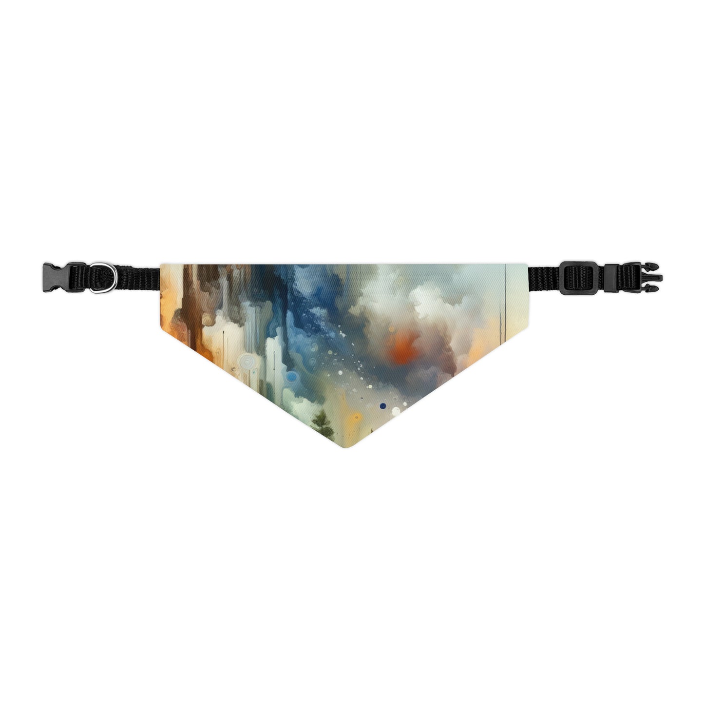 Inner Journey Abstract Pet Bandana Collar