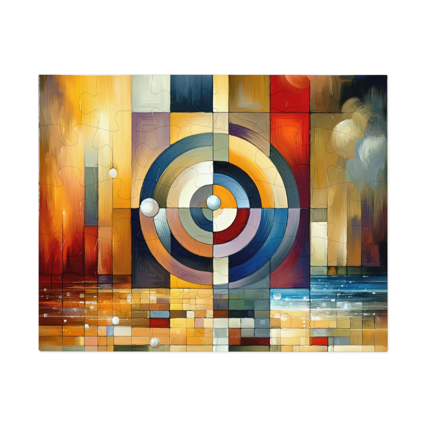 Oneness Through Tachism Jigsaw Puzzle (30, 110, 252, 500,1000-Piece)