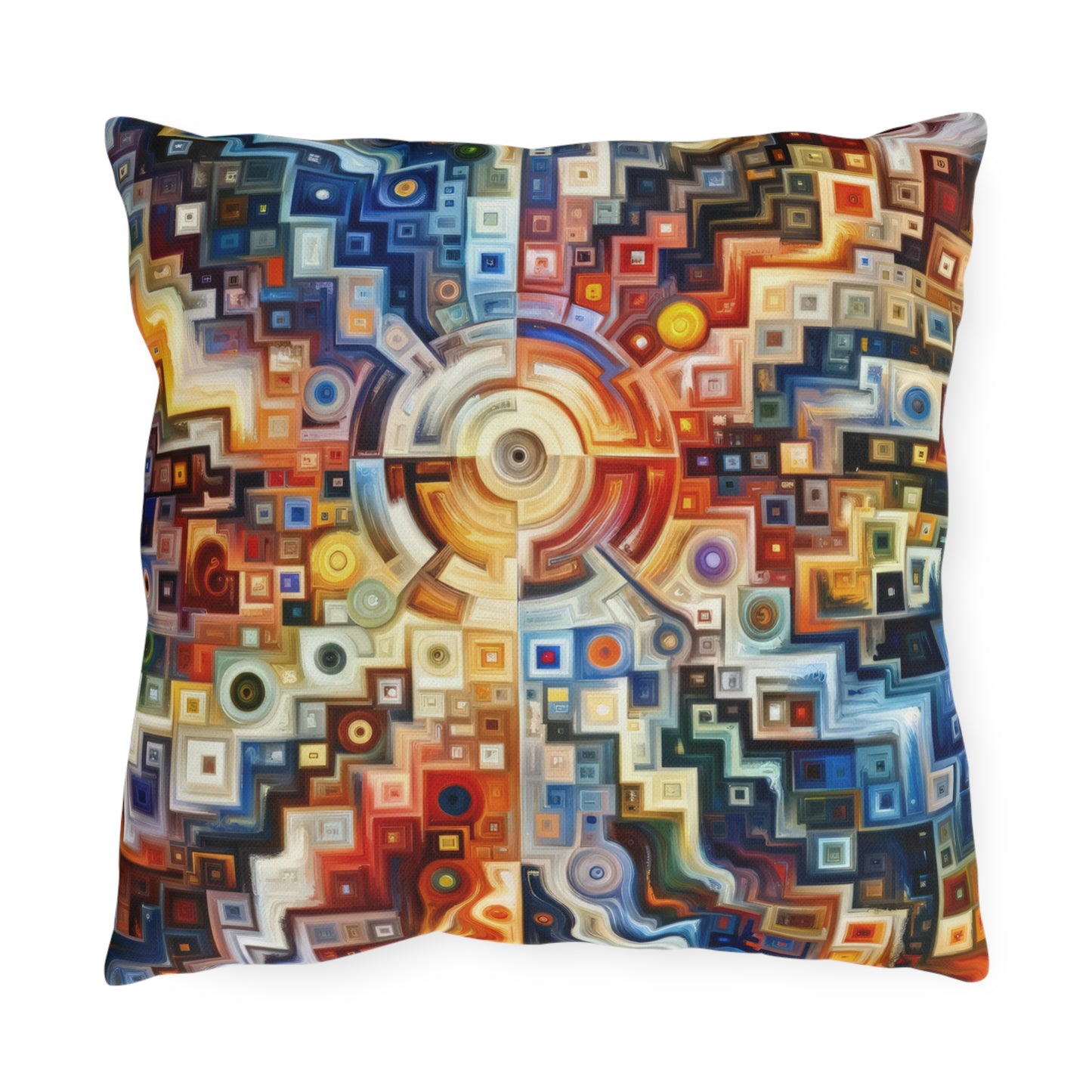 Essence Kaleidoscope Tapestry Outdoor Pillows