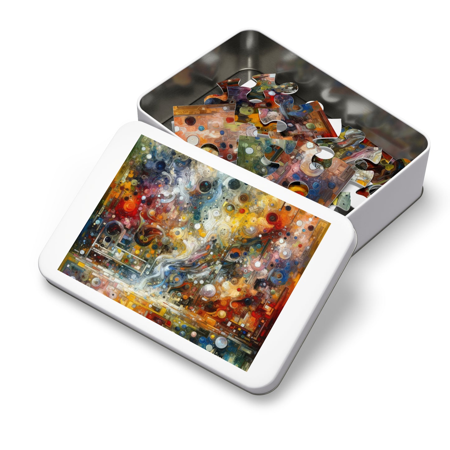 Perception Mosaic Abstract Jigsaw Puzzle (30, 110, 252, 500,1000-Piece)