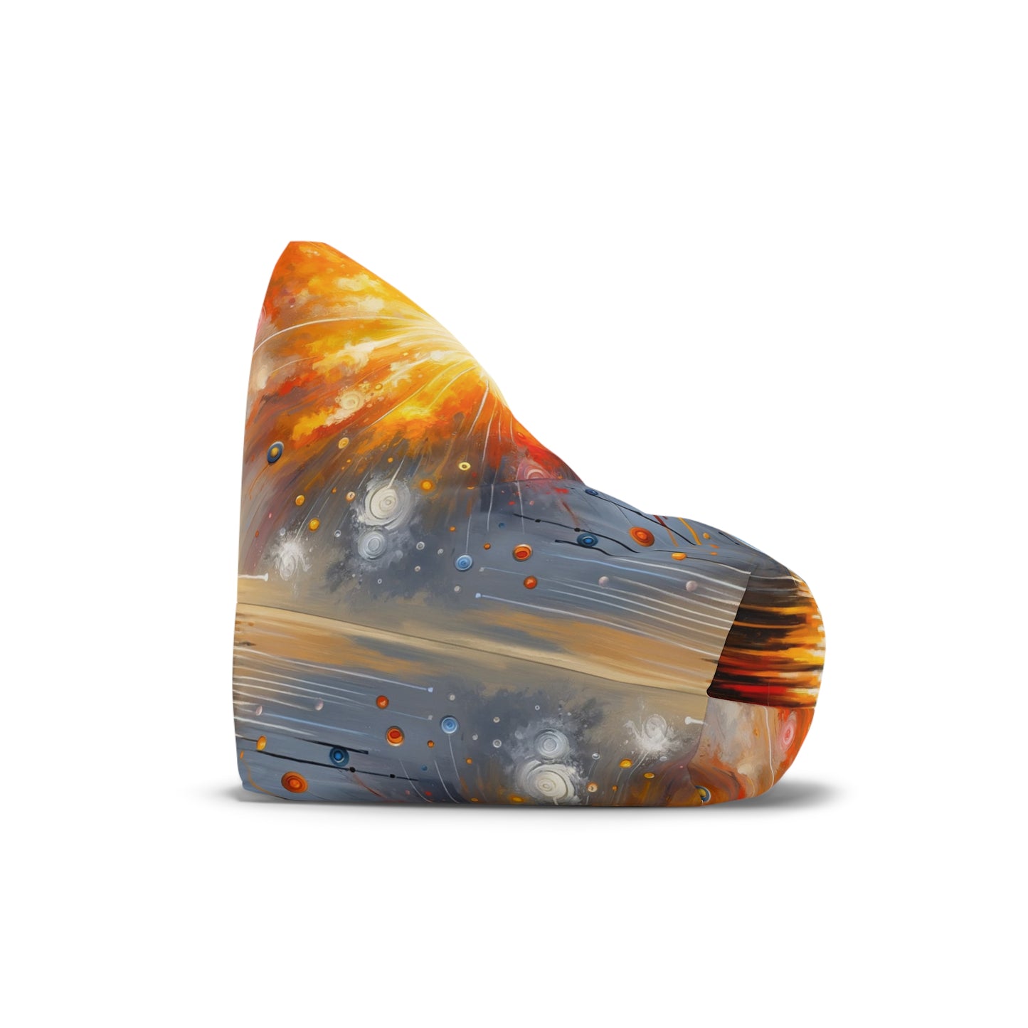 Luminous Abstract Tachism Bean Bag Chair Cover