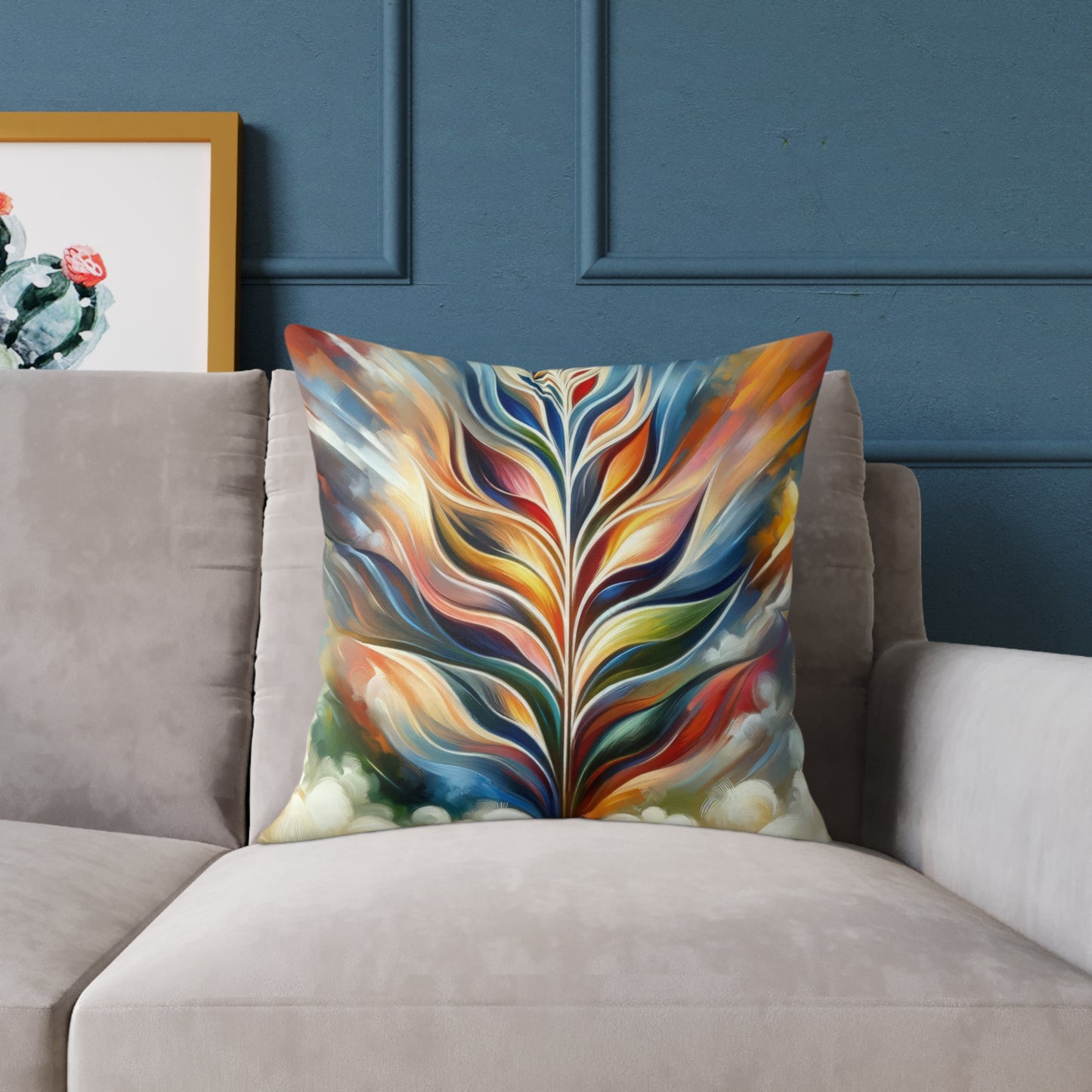 Sovereign Radiance Cultivation Spun Polyester Pillow